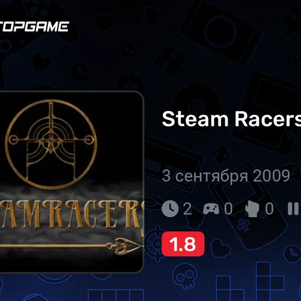 Обкладинка гри Steam Racers
