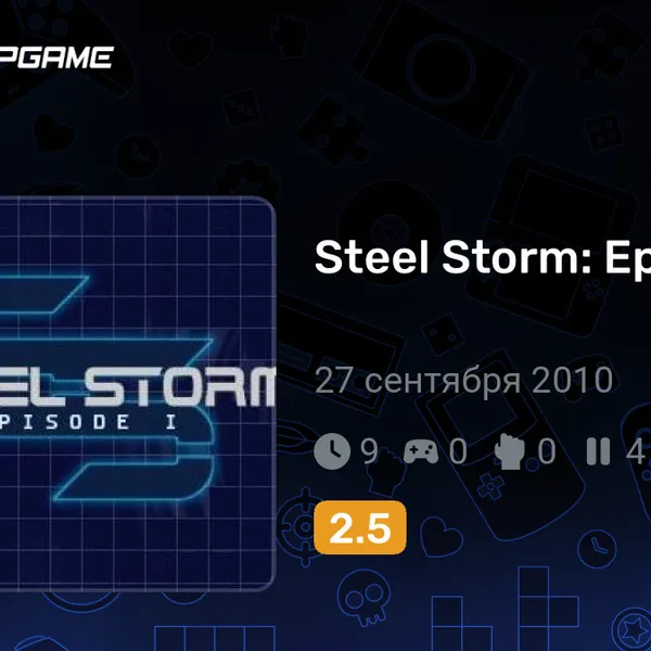 Обкладинка гри Steel Storm: Episode 1