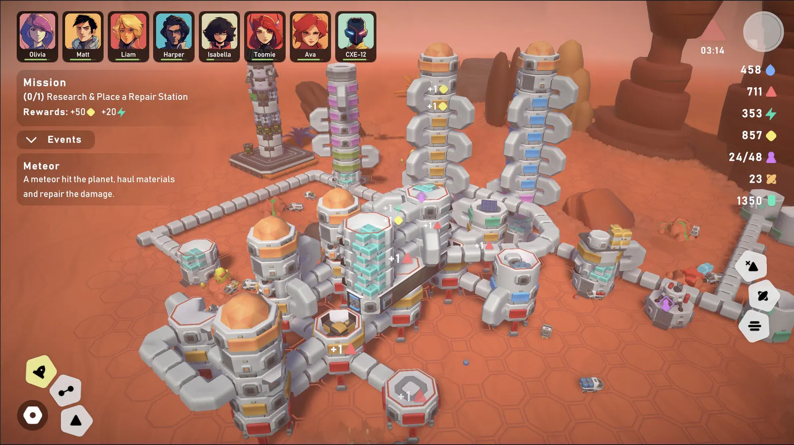 Stellar Settlers: Space Base Builder media 4