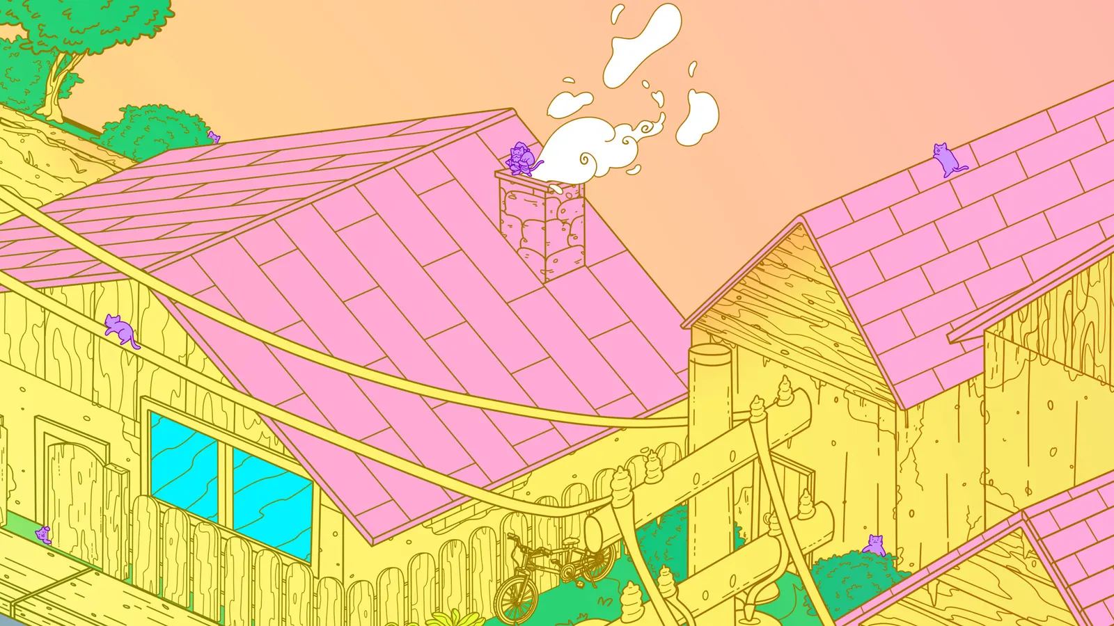 Stray Cats in Cozy Town media 5