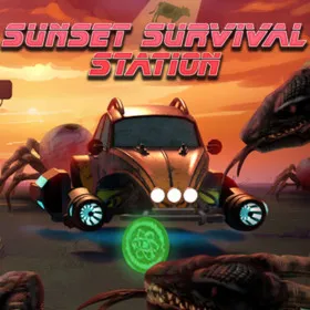 Обкладинка гри SUNSET SURVIVAL STATION