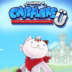 Обкладинка гри Super Chipflake Ü: Quest for the Uncooked Schnitzel