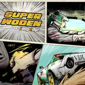 Обкладинка гри Super Woden: Rally Edge