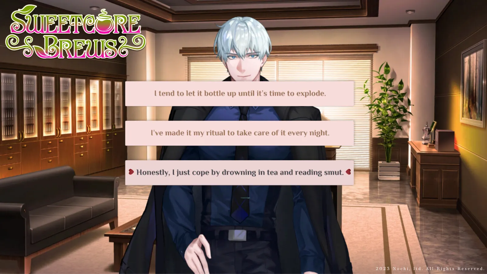 Sweetcore Brews - an otome game inspired by witchy sitcoms media 2
