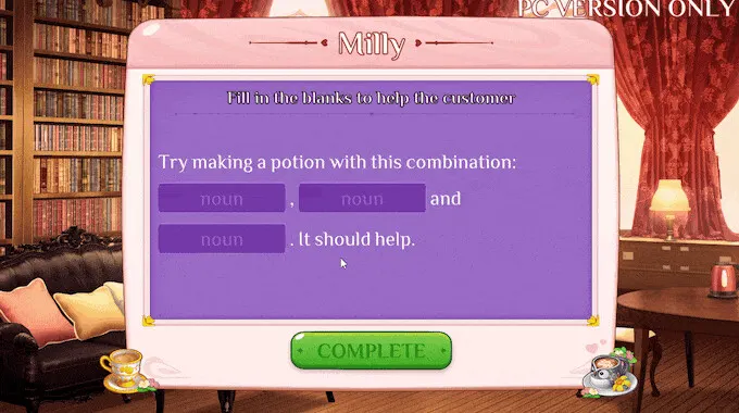 Sweetcore Brews - an otome game inspired by witchy sitcoms media 6