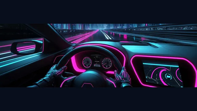 Synthwave Burnout