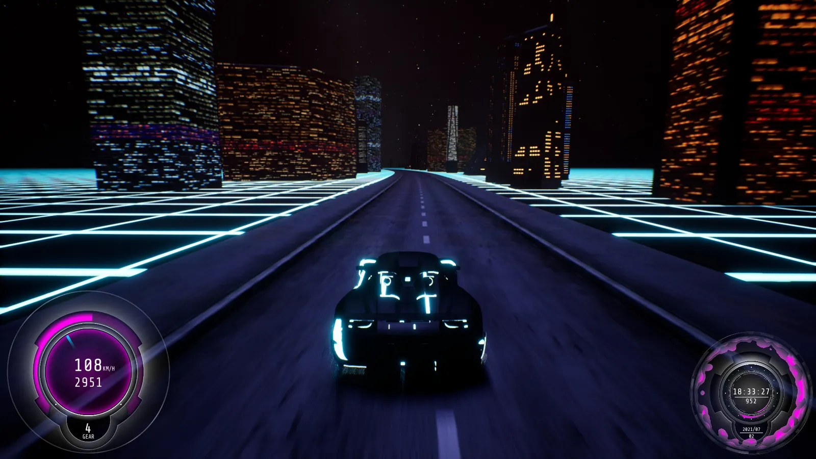Synthwave Burnout media 3