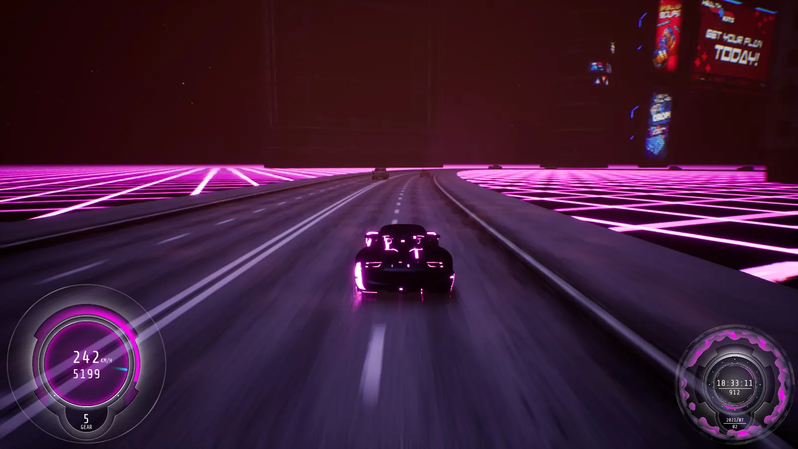 Synthwave Burnout media 5