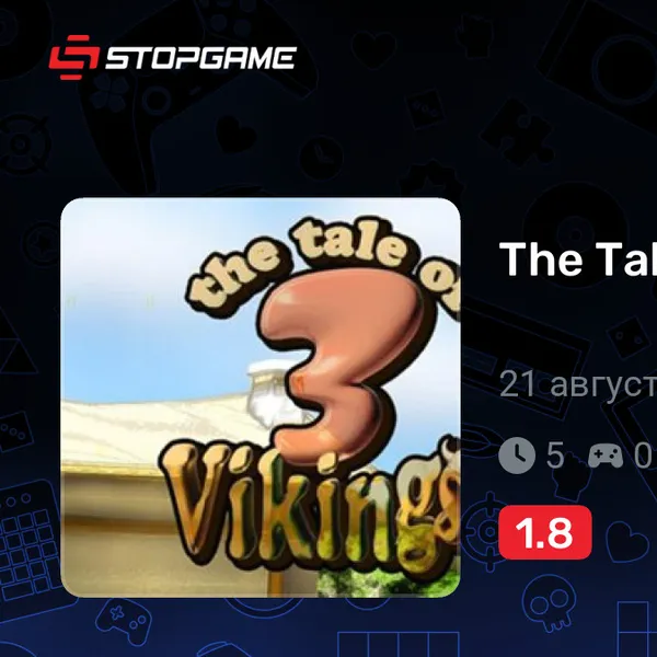 Обкладинка гри The Tale of 3 Vikings