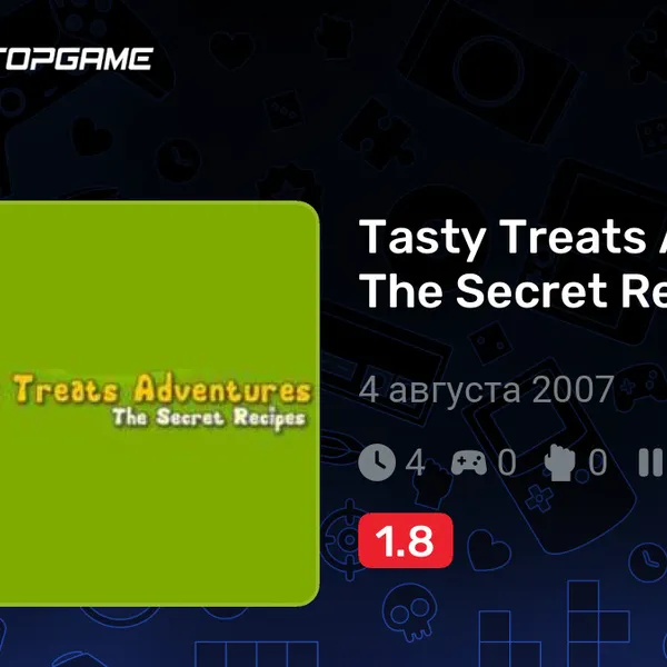 Обкладинка гри Tasty Treats Adventures: The Secret Recipes