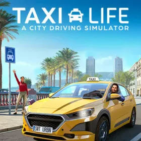 Обкладинка гри Taxi Life: A City Driving Simulator