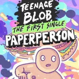 Обкладинка гри Teenage Blob: Paperperson - The First Single