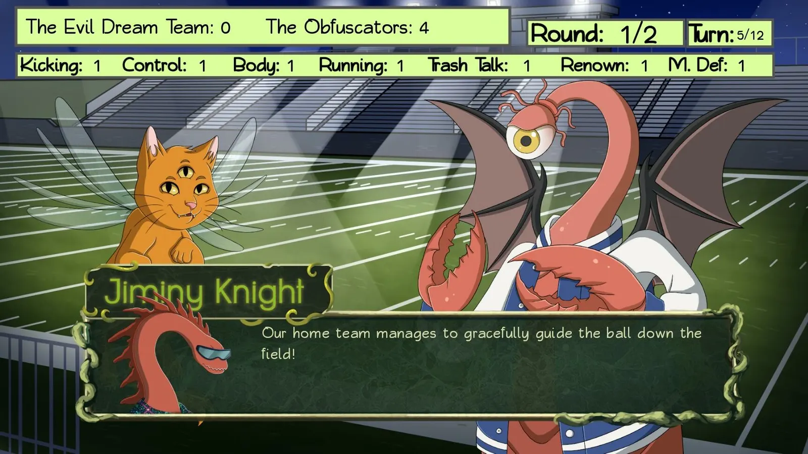 Tentacle Prawn: (Actually) A Cthulhu Dating Sim media 4