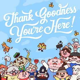 Обкладинка гри Thank Goodness You're Here!