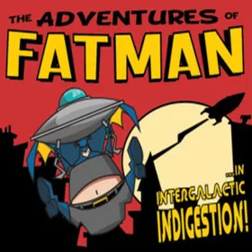 Обкладинка гри The Adventures of Fatman: Intergalactic Indigestion