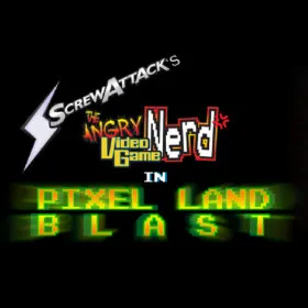Обкладинка гри The Angry Video Game Nerd in Pixel Land Blast