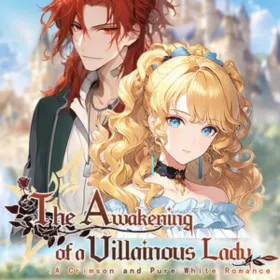 Обкладинка гри The Awakening of a Villainous Lady: A Crimson and Pure White Romance