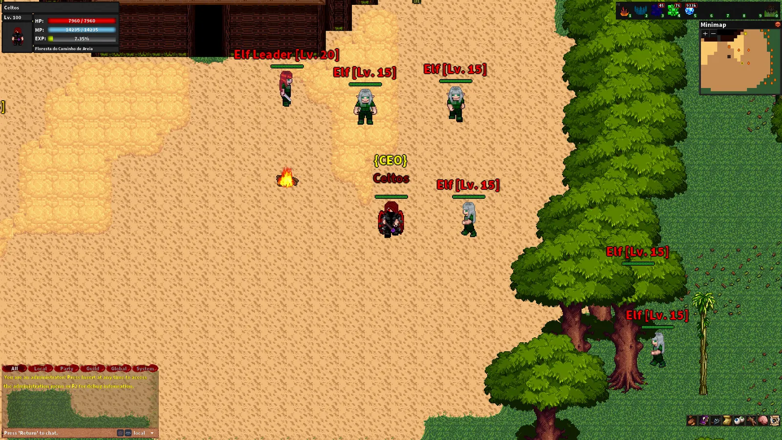 Rebornia - MMORPG 2D media 3
