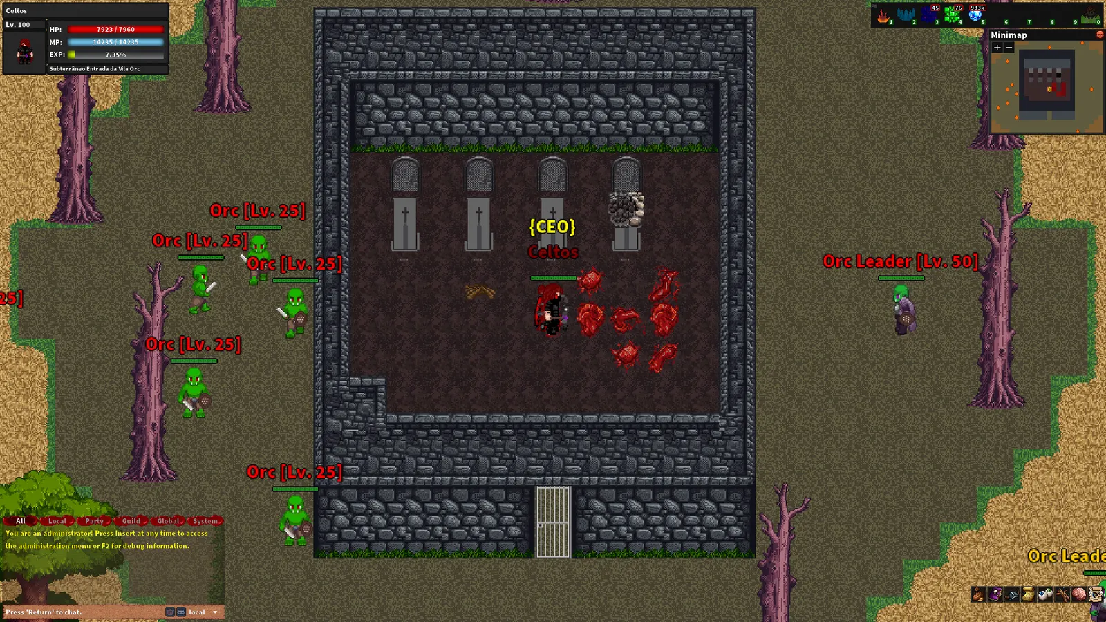 Rebornia - MMORPG 2D media 4