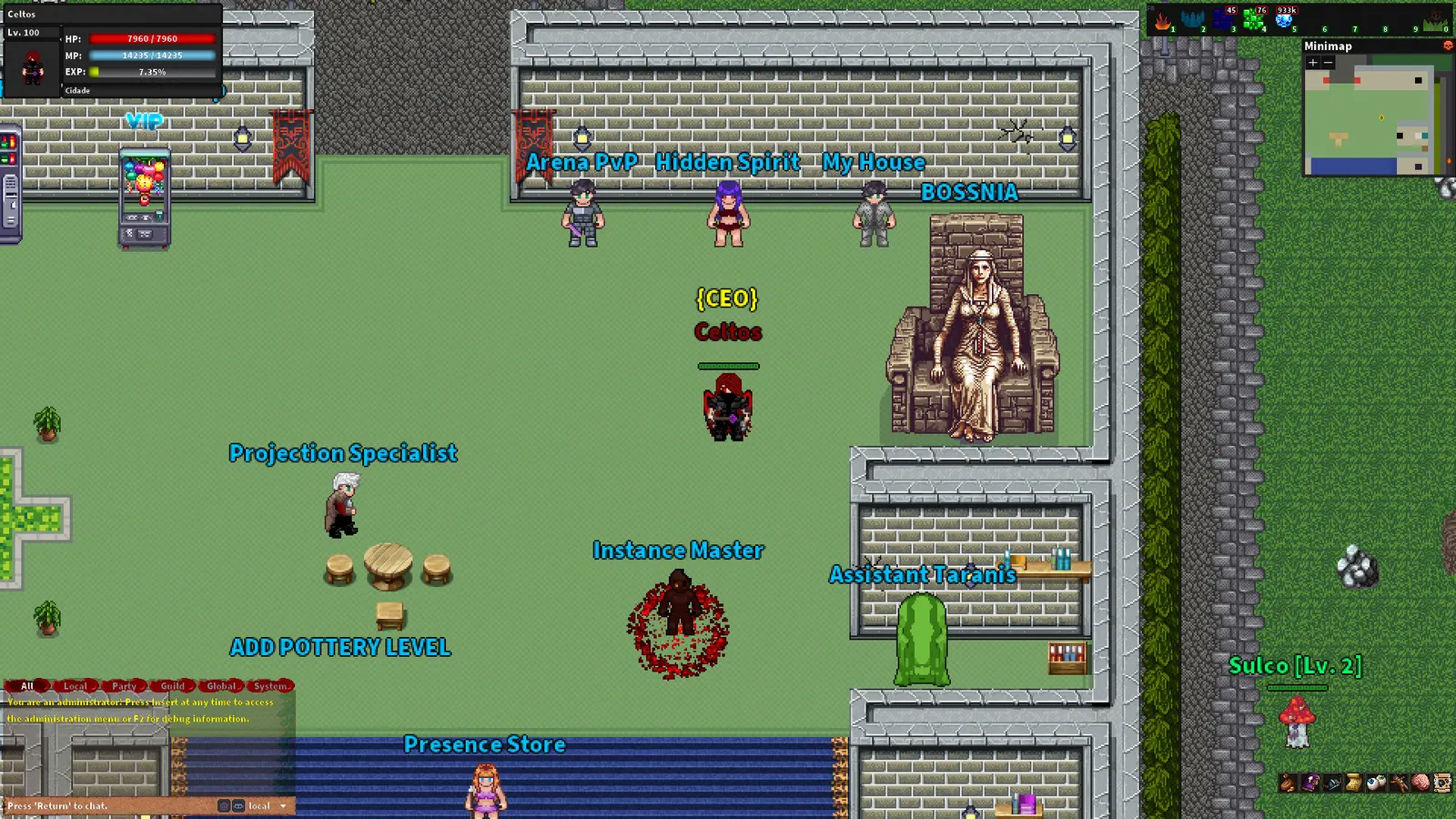 Rebornia - MMORPG 2D media 5