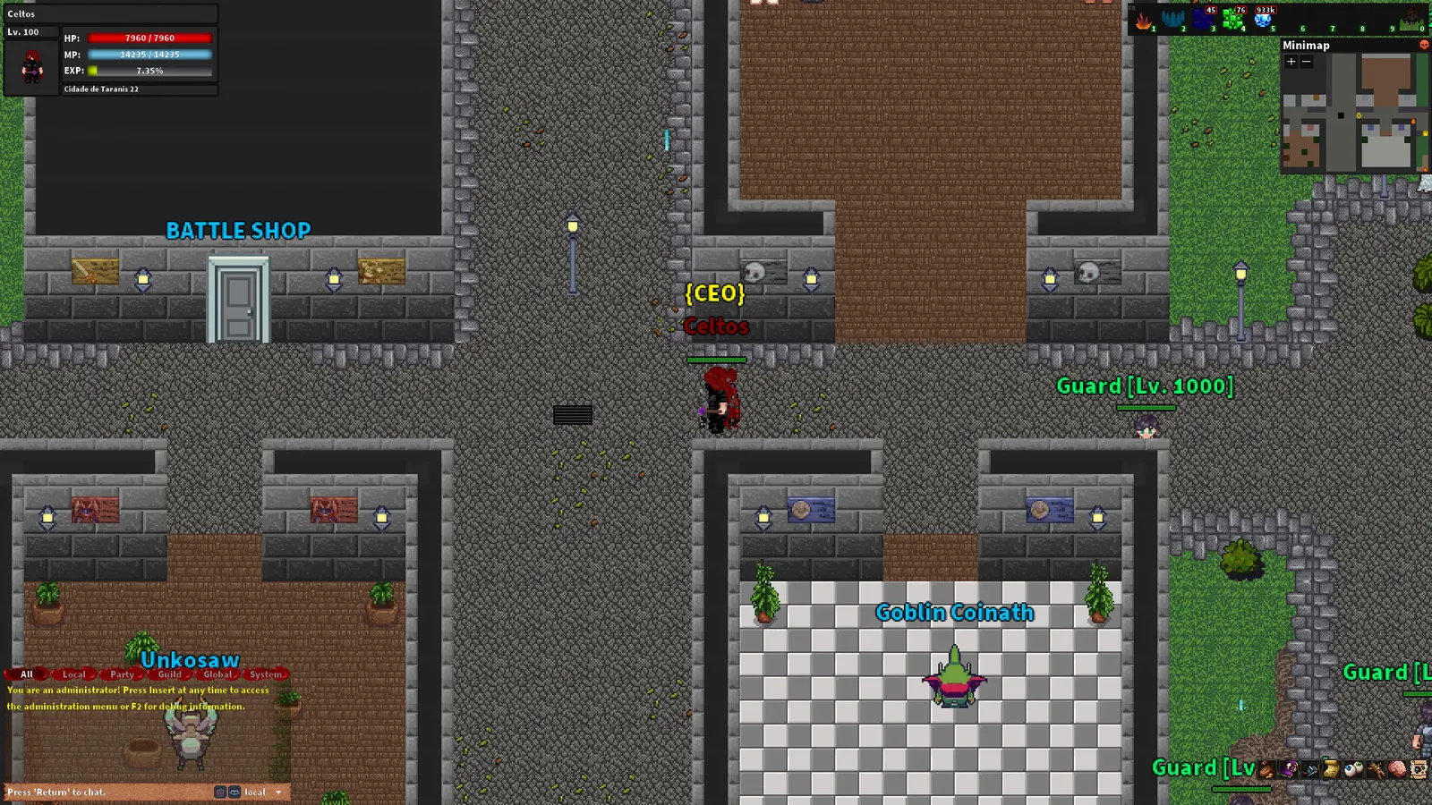 Rebornia - MMORPG 2D media 6