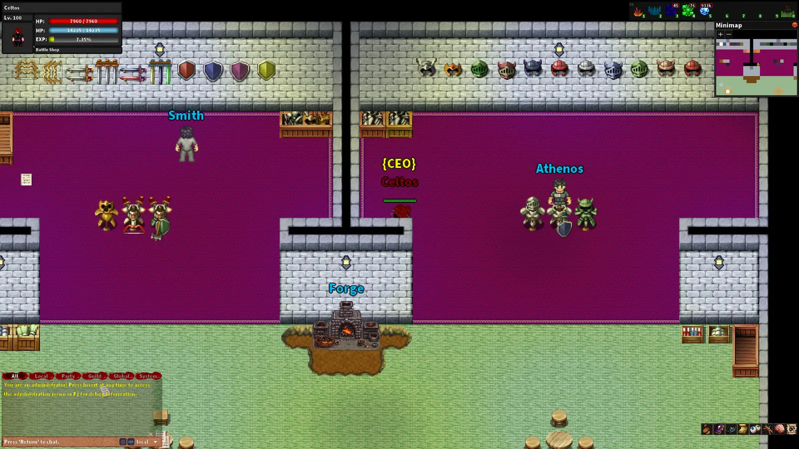 Rebornia - MMORPG 2D media 8