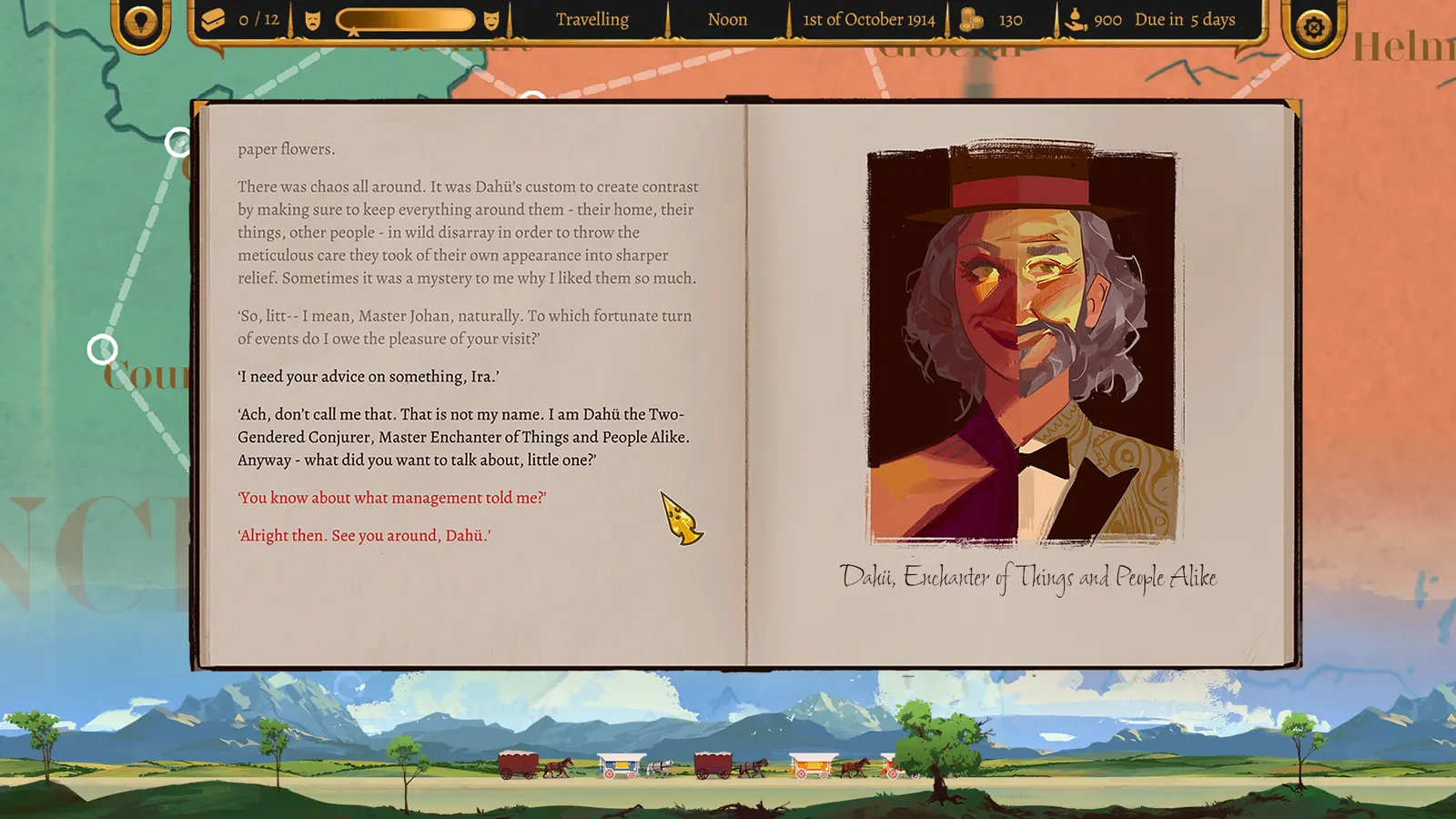 The Great Sassanelli – An Interactive Novel media 8