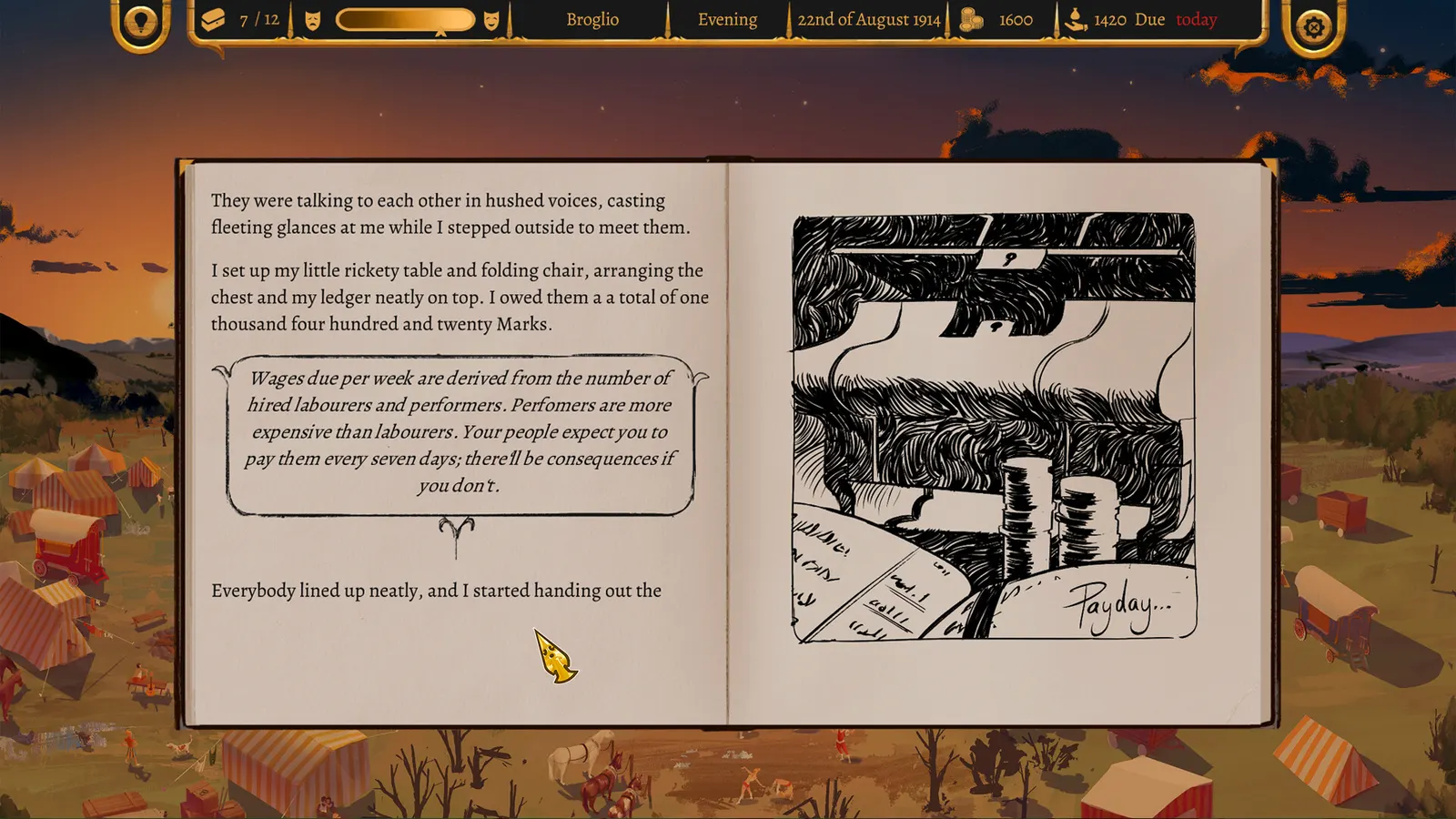 The Great Sassanelli – An Interactive Novel media 9