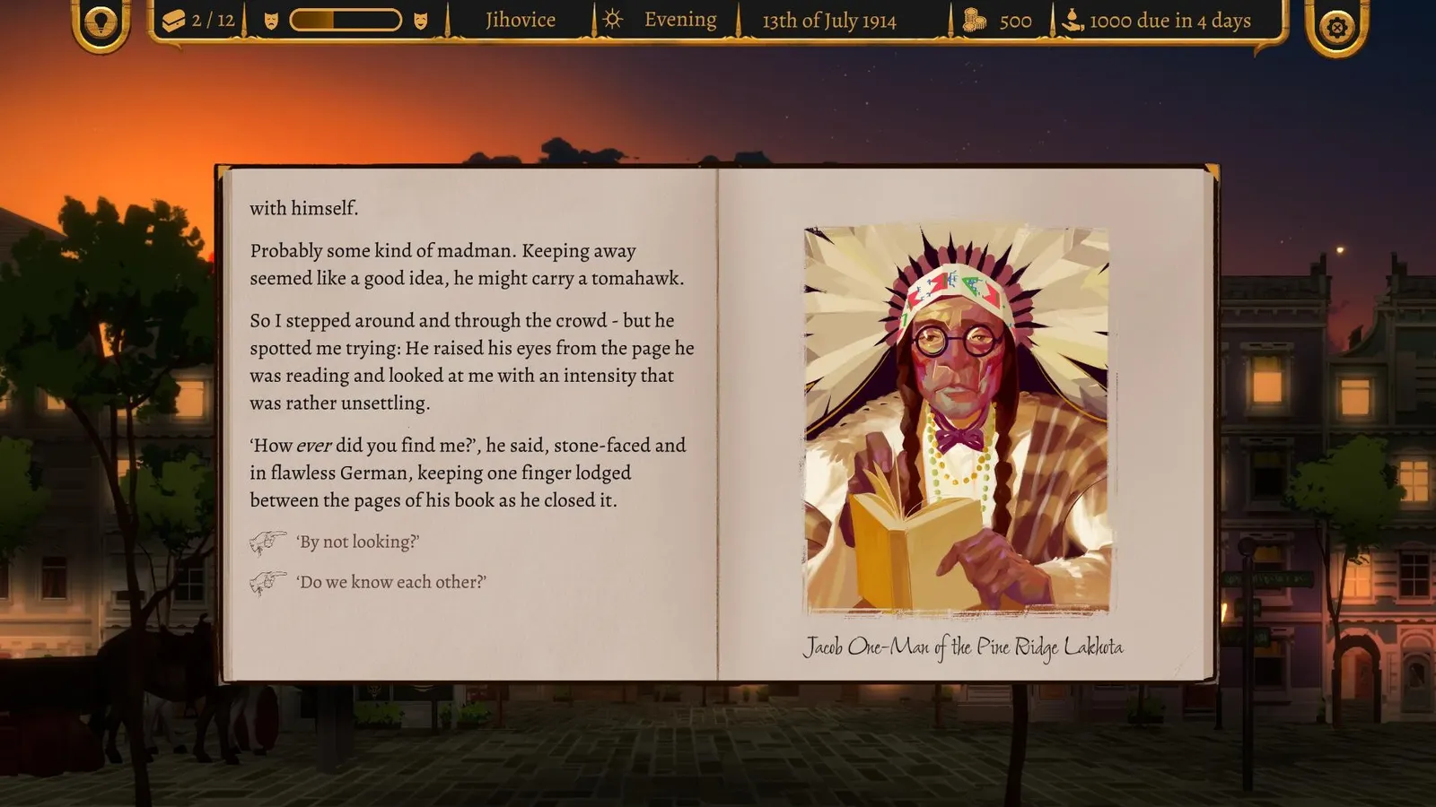 The Great Sassanelli – An Interactive Novel media 12
