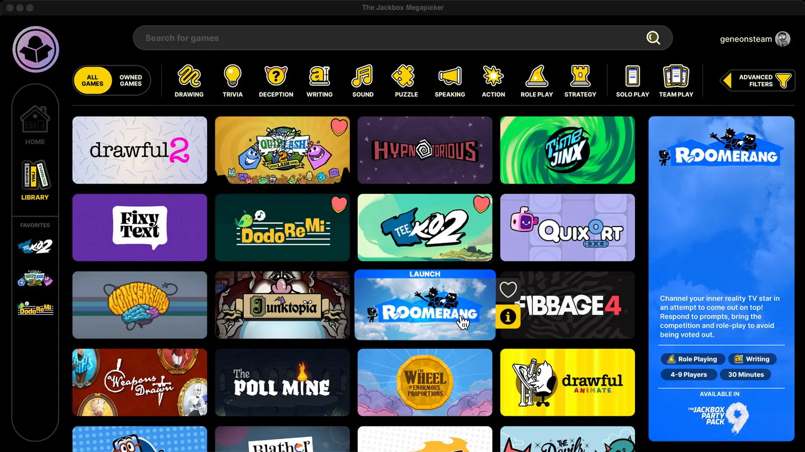 The Jackbox Megapicker media 4