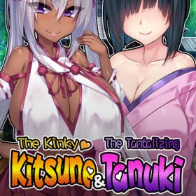 Обкладинка гри The Kinky Kitsune and The Tantalizing Tanuki