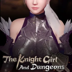 Обкладинка гри The Knight Girl And Dungeons