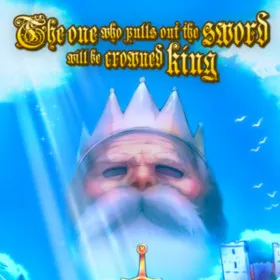 Обкладинка гри The one who pulls out the sword will be crowned king