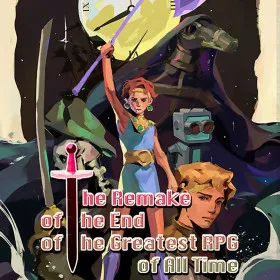 Обкладинка гри The Remake of the End of the Greatest RPG of All Time