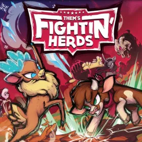 Обкладинка гри Them's Fightin' Herds