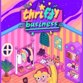 Обкладинка гри Thrifty Business