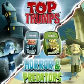 Обкладинка гри Top Trumps Adventures: Horror & Predators