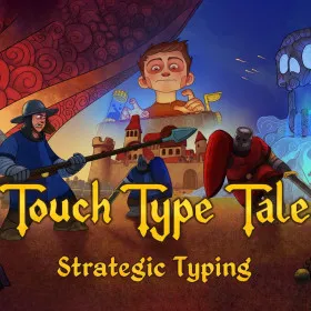 Обкладинка гри Touch Type Tale - Strategic Typing