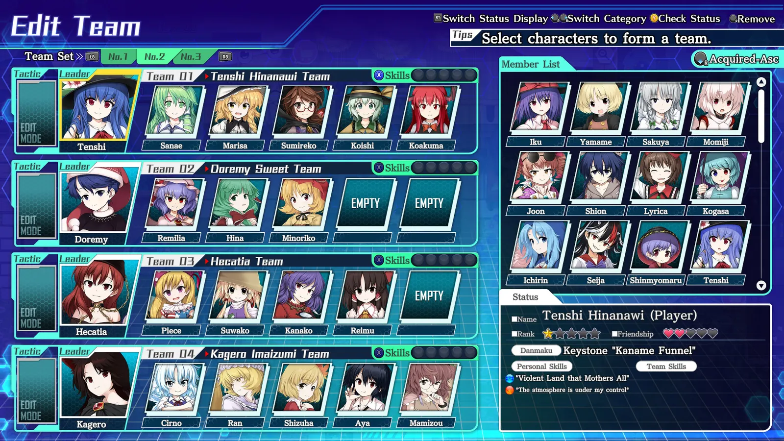 Touhou Genso Wanderer -Lotus Labyrinth R- media 12