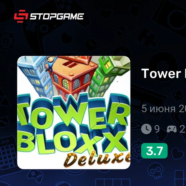 Обкладинка гри Tower Bloxx Deluxe