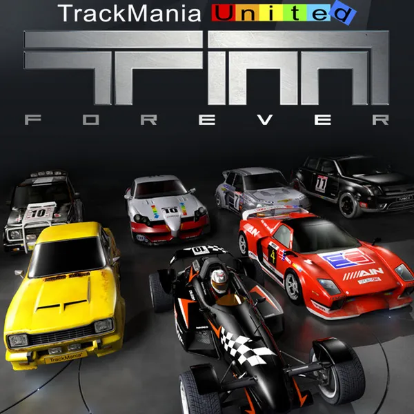 Обкладинка гри Trackmania United Forever