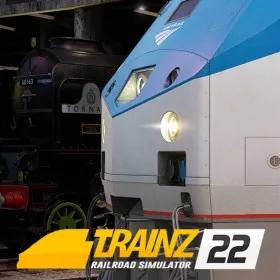Обкладинка гри Trainz Railroad Simulator 2022