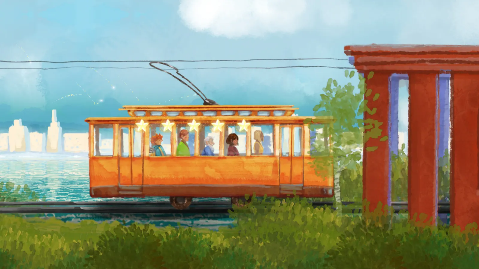 The tram of wishes media 8