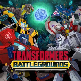Обкладинка гри Transformers: Battlegrounds