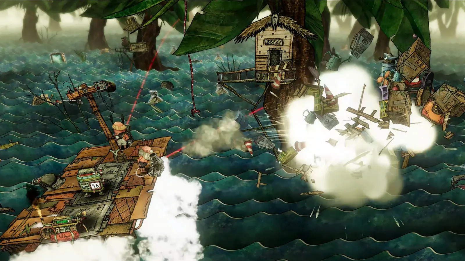 Trash Sailors: Co-Op Trash Raft Simulator media 5