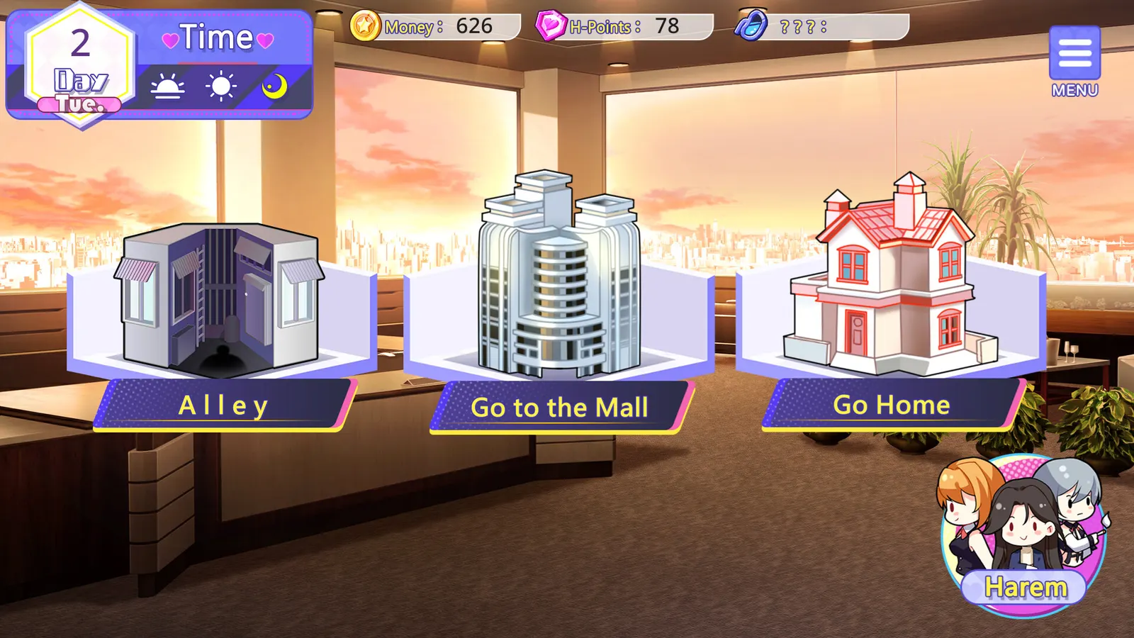 Travel through the adult game and build a harem media 16