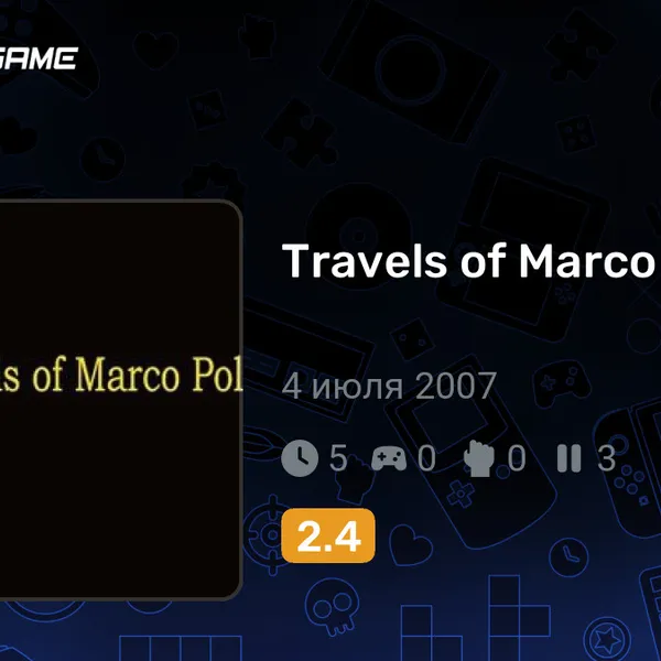 Обкладинка гри Travels of Marco Polo