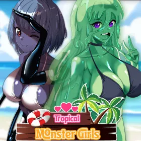 Обкладинка гри Tropical Monster Girls