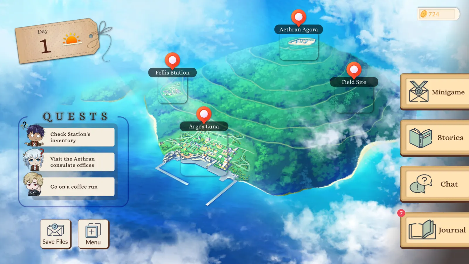 Untold Atlas: otome sim inspired by expedition adventures media 2