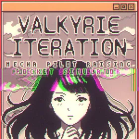 Обкладинка гри Valkyrie Iteration: Mecha Pilot Raising Pocket Simulator